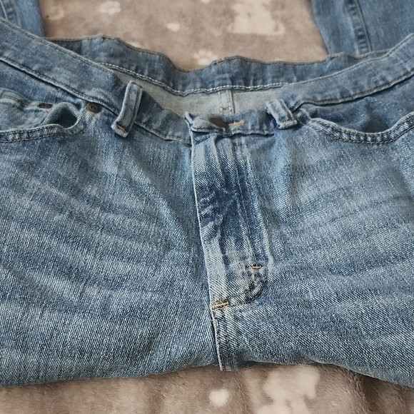 Wrangler Regular Fit Blue Jeans Size 34×32 - Picture 3 of 5